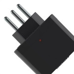 Plug Protetor De Tensao Qualitronix 2 Polos + Terra 20A. Preto