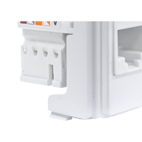 Modulo Ilumi I9-Inove Tomada Rj 45 Cat-5E 8 Fios Branco - 9564