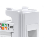 Modulo Ilumi I9-Inove Tomada Rj 45 Cat-5E 8 Fios Branco - 9564
