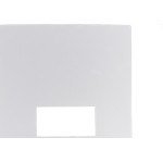 Placa Conjunto Ilumi I9-Inove Branco 4X2 1 Modulo Horizontal Com Suporte - 96070