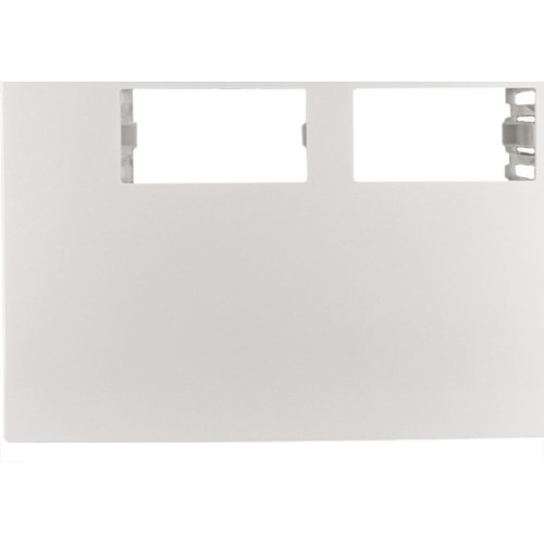Placa Conjunto Ilumi I9-Inove Branco 4X4 1 Modulo + 1 Modulo Separados Horizontais Branca - 97060