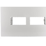 Placa Conjunto Ilumi I9-Inove Branco 4X4 2 Modulos + 2 Modulos Separados Horizontais Branca - 97070