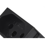Modulo Ilumi Slim 1 Tomada 10A. Preto 811404