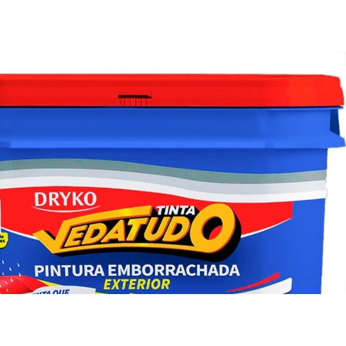 Tinta Emborrachada Dryko Vedatudo Branca 4Kg