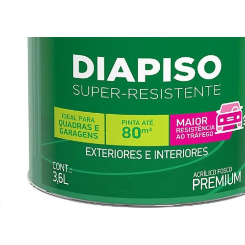 Tinta Acrilica Piso Iquine 3,6L Azul Profundo