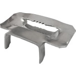 Fecho Para Fita De Aco Inox Fera Dentado 3/4'' X 1'' Pacote Com 100 Pecas