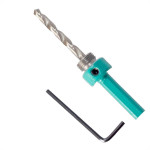 Haste Para Serra Copo Franca 10Mm Broca 6Mm
