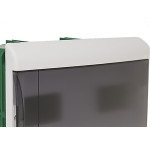 Centrinho Schneider Pvc Embutir Fume Para 16 Disjuntores Din Sem Barramento
