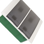 Centrinho Schneider Pvc Embutir Fume Para 24 Disjuntores Din Sem Barramento