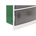 Centrinho Schneider Pvc Embutir Fume Para 24 Disjuntores Din Sem Barramento