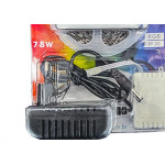 Fita De Led Gaya 5050 - Ip20 Rgb Colorido 7,8W. Por Metro 12V. 5M Com Driver E Controle - 9151