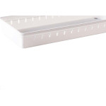 Organizador De Gavetas Plasutil 37,5Cm X 15,4Cm X 5Cm Branco - 9735