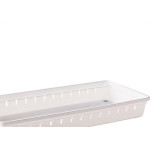 Organizador De Gavetas Plasutil 37,5Cm X 15,4Cm X 5Cm Branco - 9735