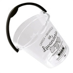Balde Plasutil Plastico Decorado Transparente 8L - 4400