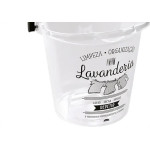 Balde Plasutil Plastico Decorado Transparente 8L - 4400