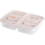 Pote Plastico Plasutil Porta Frios Com 2 Divisorias Decorado - 8696