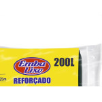 Saco De Lixo Embalixo Reforcado 200L 90X125Cm Preto Pacote Com 20 Sacos