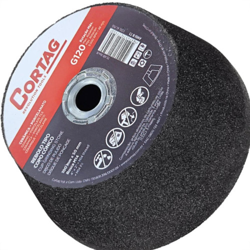 Rebolo Cortag Conico 100Mm X 50Mm Rosca M14 G-120 - 61750