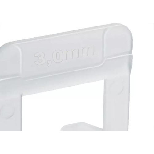 Espacador De Piso Cortag Nivelador Smart 3,0Mm Com 500 Pecas