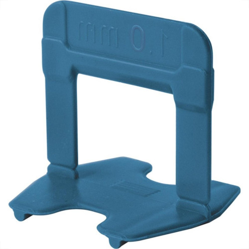 Espacador De Piso Cortag Nivelador Eco Azul 1,0Mm Com 500 Pecas