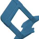 Espacador De Piso Cortag Nivelador Eco Azul 1,0Mm Com 500 Pecas