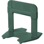 Espacador De Piso Cortag Nivelador Eco Verde 2,0Mm Com 500 Pecas