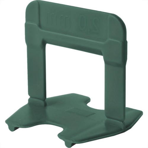 Espacador De Piso Cortag Nivelador Eco Verde 2,0Mm Com 500 Pecas