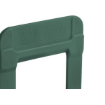 Espacador De Piso Cortag Nivelador Eco Verde 2,0Mm Com 500 Pecas