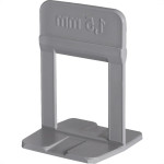 Espacador De Piso Cortag Nivelador Supra 1,5Mm Para Pedras Espessas Pacote Com 50 Pecas
