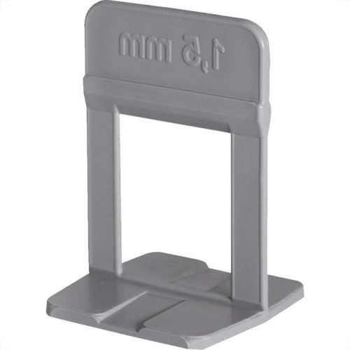 Espacador De Piso Cortag Nivelador Supra 1,5Mm Para Pedras Espessas Pacote Com 50 Pecas