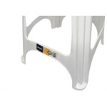 Banqueta Plastica Tramontina Niteroi Branca 37X45Cm - 92411/010