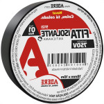 Fita Isolante Adere 10M Preta - Kit C/6 Pecas