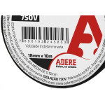 Fita Isolante Adere 10M Preta - Kit C/6 Pecas