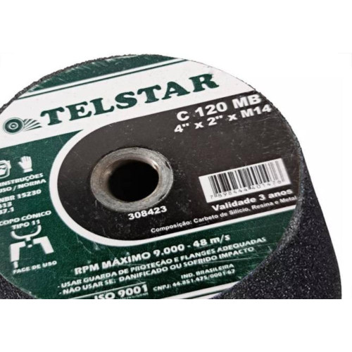Rebolo Telstar Conico 4X2Xm14 120