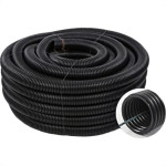 Duto Corrugado Bravo Pead Preto 2'' X 50M Com Cabo Guia