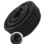 Duto Corrugado Bravo Pead Preto 2'' X 50M Com Cabo Guia