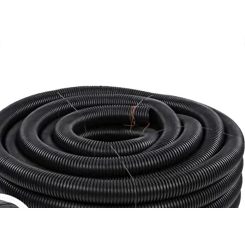 Duto Corrugado Bravo Pead Preto 2'' X 50M Com Cabo Guia