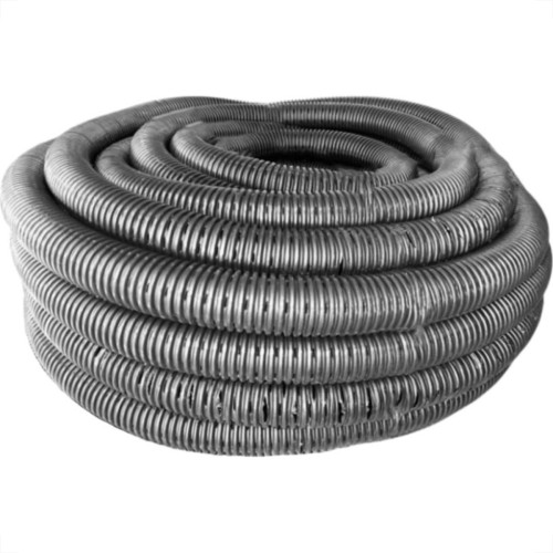 Tubo De Drenagem Bravo Corrugado Preto 2.1/2'' X 50M