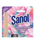 Limpador E Difusor De Ambientes Sanol 2 Em 1 Intense Lavender 100Ml - 10189
