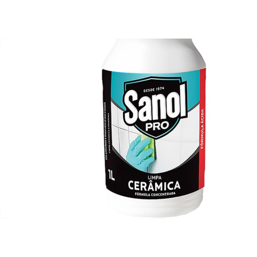 Limpa Ceramica Sanol Pro 1L - 9082