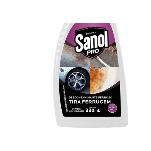 Tira Ferrugem Sanol Pro 330Ml - 9092