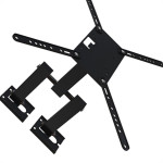 Suporte Tv Multivisao Triarticulado Com Inclinacao 14''- 55'' Preto