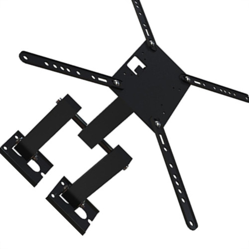 Suporte Tv Multivisao Triarticulado Com Inclinacao 14''- 55'' Preto