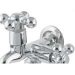 Torneira Maquina De Lavar/Tanque Metal Metrox 1428 - C-33 Lite - 1/2'' X 3/4'' X 3/4'' - 1/4 Volta