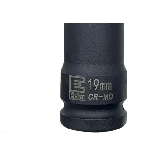 Soquete De Impacto Longo Eda 1/2''X 19Mm - 9Sy