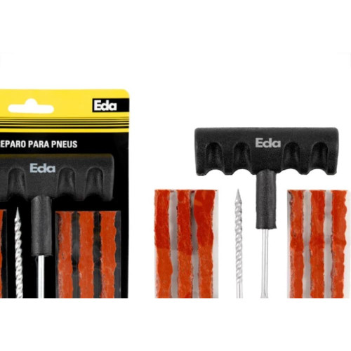 Reparo Para Pneus Eda Kit Com 8 Pecas - 0Rw