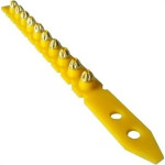 Fincapino Para Chumbador. Fixador Walsywa C-27 Amarelo Com 100 Pecas - 250522