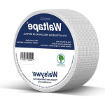 Fita Telada Walsywa Waltape Fibra De Vidro Para Juntas De Drywall E Trincas Autoadesiva 48Mm X 90M - 560023