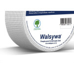 Fita Telada Walsywa Waltape Fibra De Vidro Para Juntas De Drywall E Trincas Autoadesiva 48Mm X 90M - 560023