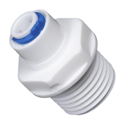 Conexao Hidro Filtros Reta 1/2'' Saida 1/4'' Branca - 913-2295